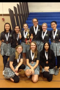 STATE-BOUND The JETS team poses with their third place trophy and medals. They will advance to the state competition on Nov. 9.