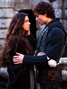 STAR-CROSSED LOVERS Douglas Booth and Hailee Seinfeld play Romeo and Juliet in the 2013 adaptation of Shakespeare's classic love story. Photo provided by ew.com