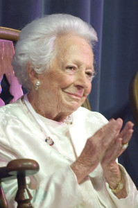 Margaret McDermott, a lifetime trustee, is 101 years old. She knew Ela Hockaday personally and has a unique perspective on the school. Photo provided by Charlotte Hoskins