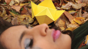 KISS THE BOYS  Sophomore Rajya Atluri stars in Lidji’s film as a girl controlled by a demonic “cootie catcher.” PHOTO BY SADIE LIDJI