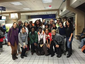 DIVING INTO DIVERSITY DISCUSSIONS  Hockaday students and faculty recently attended a Student Diversity Leadership Conference in Indianapolis, IN