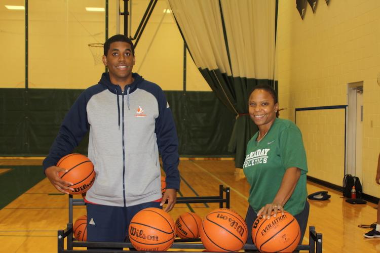 Coach Lee Green and Assistant Coach Robyn Fullum join Hockaday