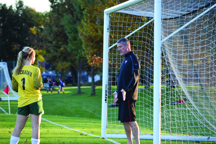 Renaissance Man: Upper School Head takes role as goalie coach