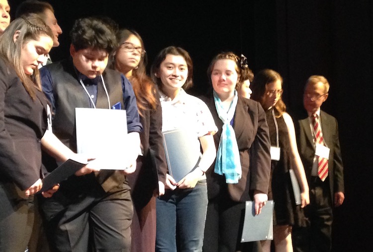 Senior Grace Cai Wins Texas Poetry Out Loud Competition