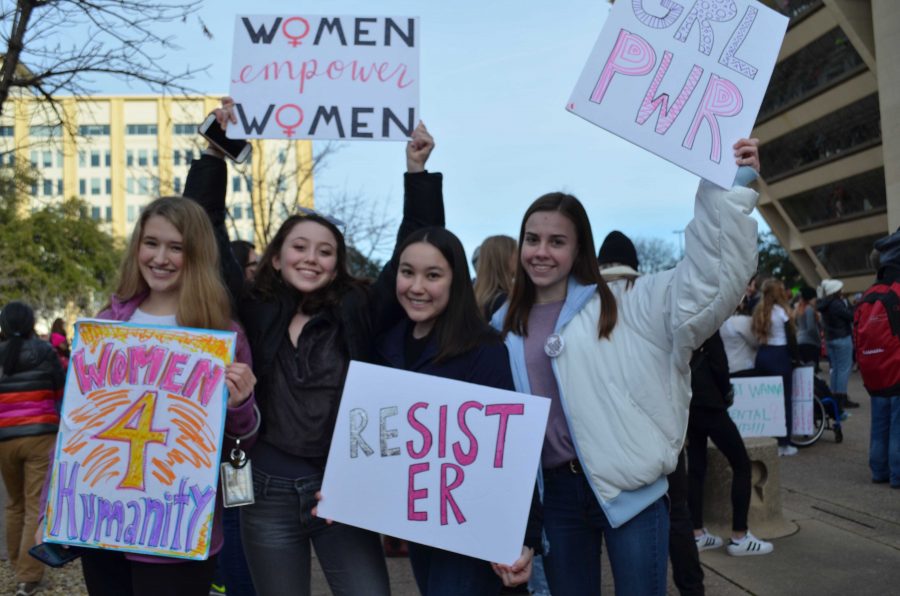 Hockaday+Girls+Empower+At+2019+Womens+March