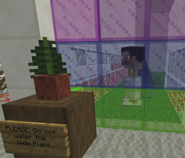 Faces & Places: Students recreate Hockaday world using Minecraft