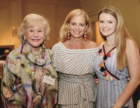 With her grandmother and mother, Roosevelt attends a JDRF luncheon. Diagnosed with Type I diabetes at age 5, Roosevelt works to further awareness and to benefit others living with the disease. photos courtesy of Elizabeth Roosevelt.
