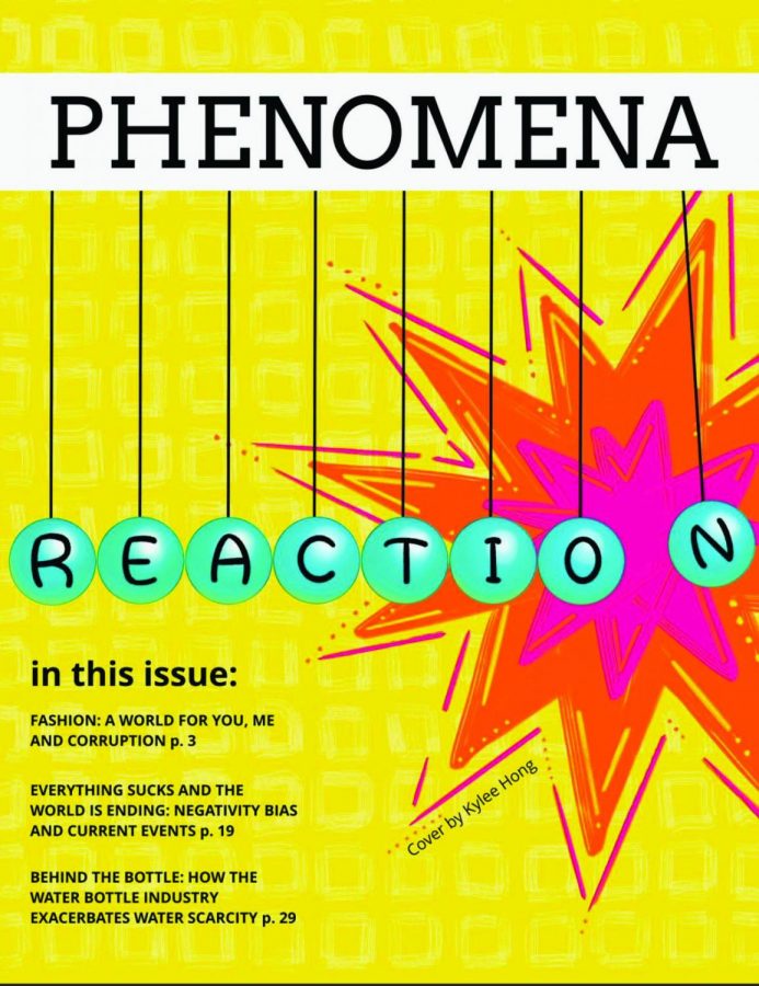 Phenomena+published+their+latest+edition%2C+Reaction%2C+over+the+summer.+They+plan+on+publishing+their+next+edition%2C+Law%2C+before+the+end+of+the+year.+photo+provided+by+Phenomena+Magazine