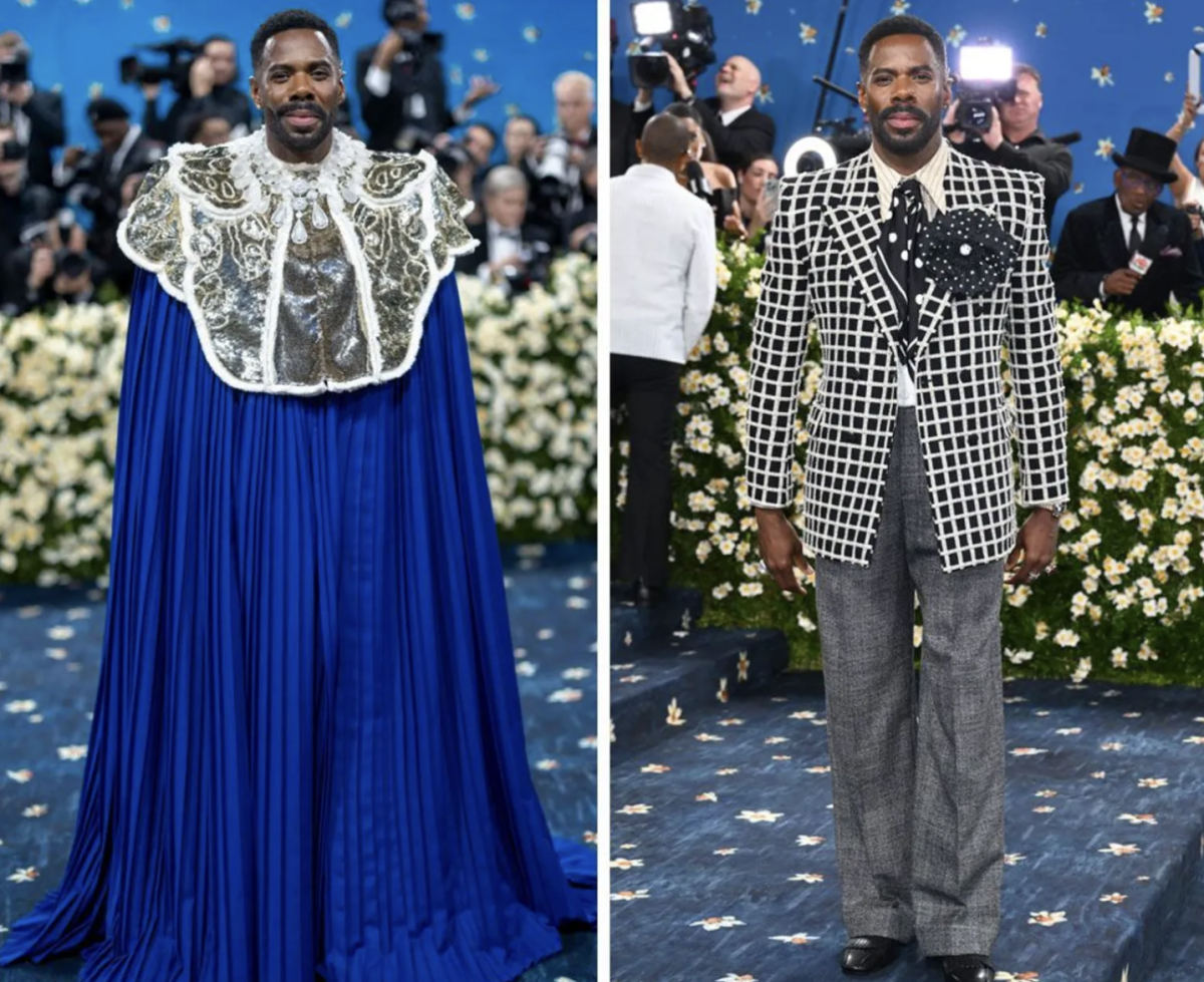 Colman Domingo showcases two Valentino looks