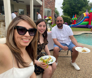 Ruiz with family - Courtesy of Adrienne Ruiz 