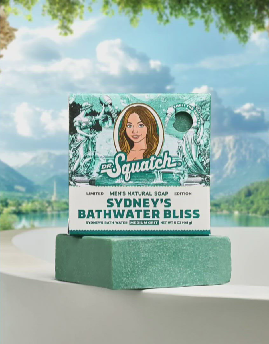 Mr. Squatch’s Sydney Sweeney Bathwater Soap