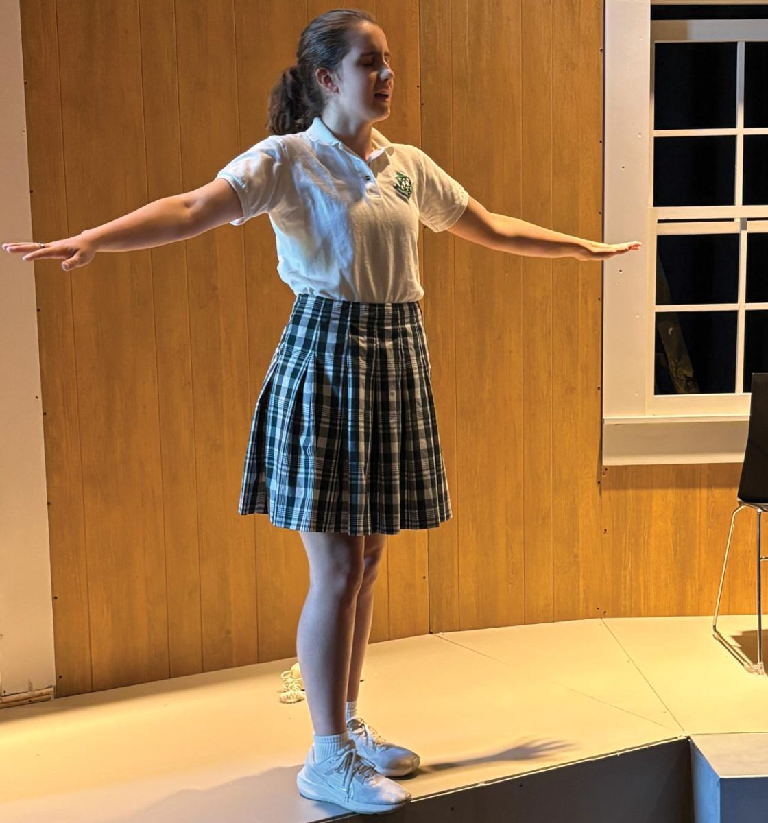Hayes rehearses for thespians festival