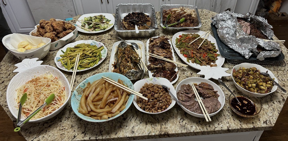 Connie Zhao's Lunar New Year food