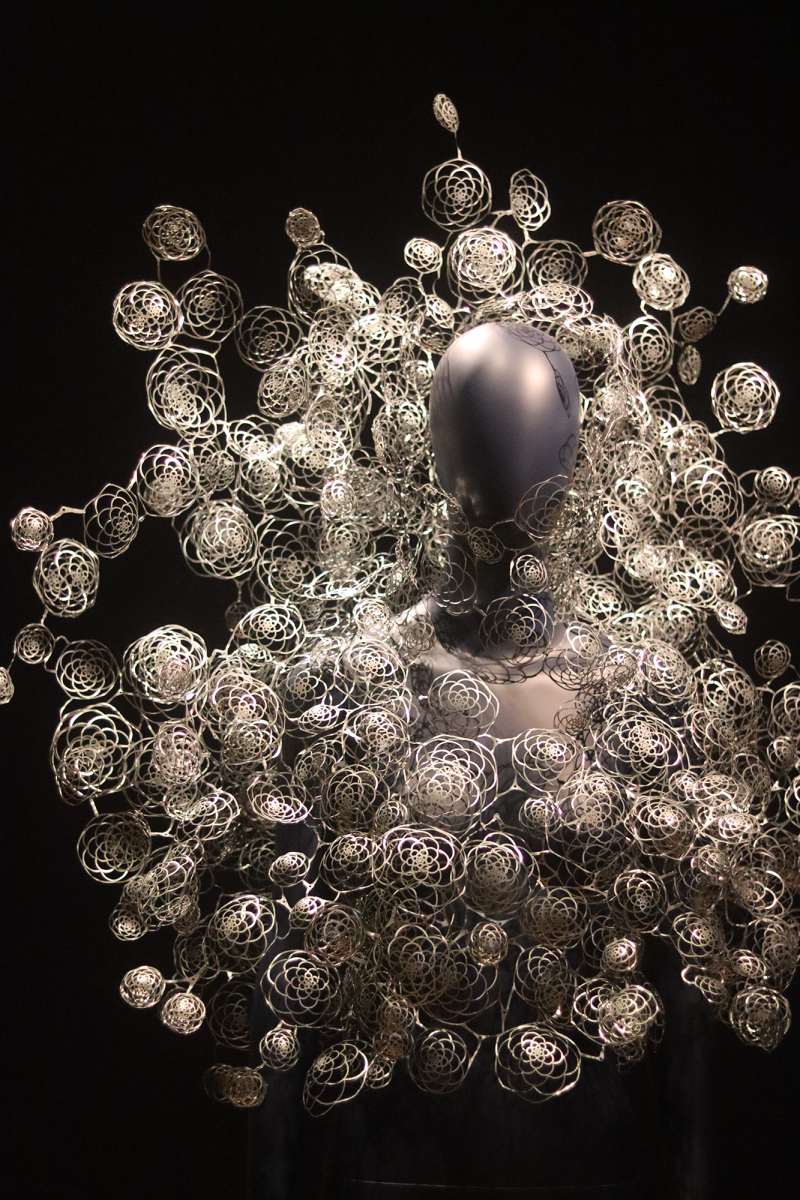 Front piece necklace featured in the Constellations exhibition