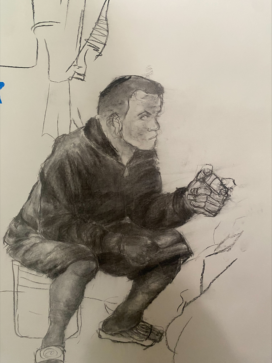 A veteran recently connected with housing drawn by Garrett 
